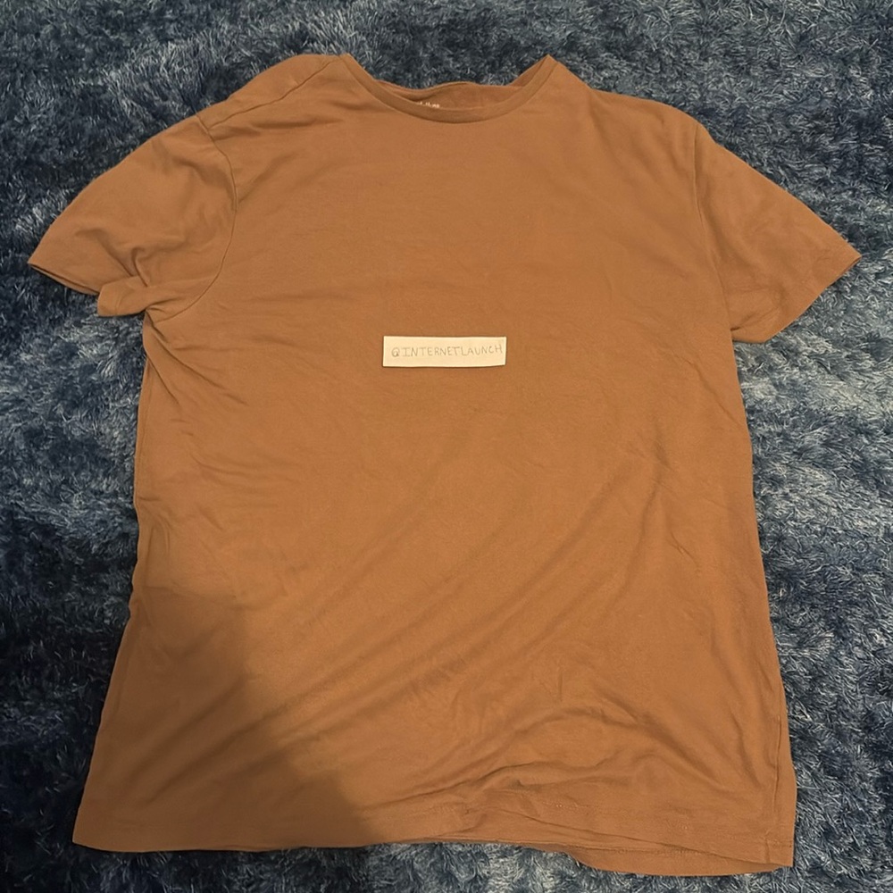 Goodfellow & Co Brown Basic T Shirt